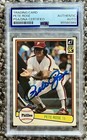 Pete Rose Autographed 1982 Donruss Trading Card PSA DNA Phillies Reds Signed