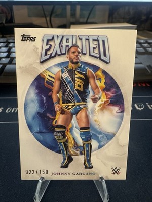 2025 Topps WWE Exalted Johnny Gargano No 43.  /150