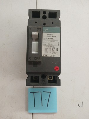 GENERAL ELECTRIC TED124060 60A 480VAC 250VDC CIRCUIT BREAKER, No Box - ECS