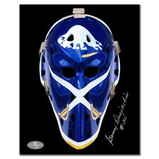 Gerry Desjardins Buffalo Sabres MASK Autographed 8x10