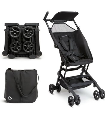 Munchkin Sparrow Ultra Compact Travel Stroller - Black (Open box)
