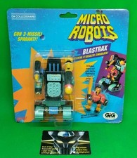 MicroMachines MICRO ROBOTS Z BLASTRAX, Z Robots, GALOOB Toys GiG 1993, NEW MISB!