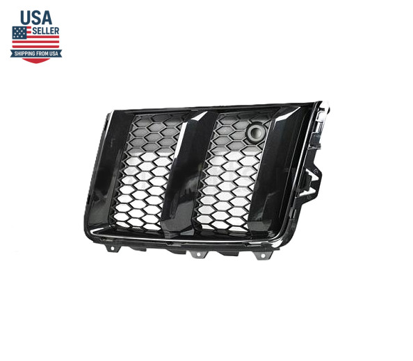 AUDI R8 16-18 Front Bumper N/S Left Air Guide Grill Genuine 4S0807683A3FZ