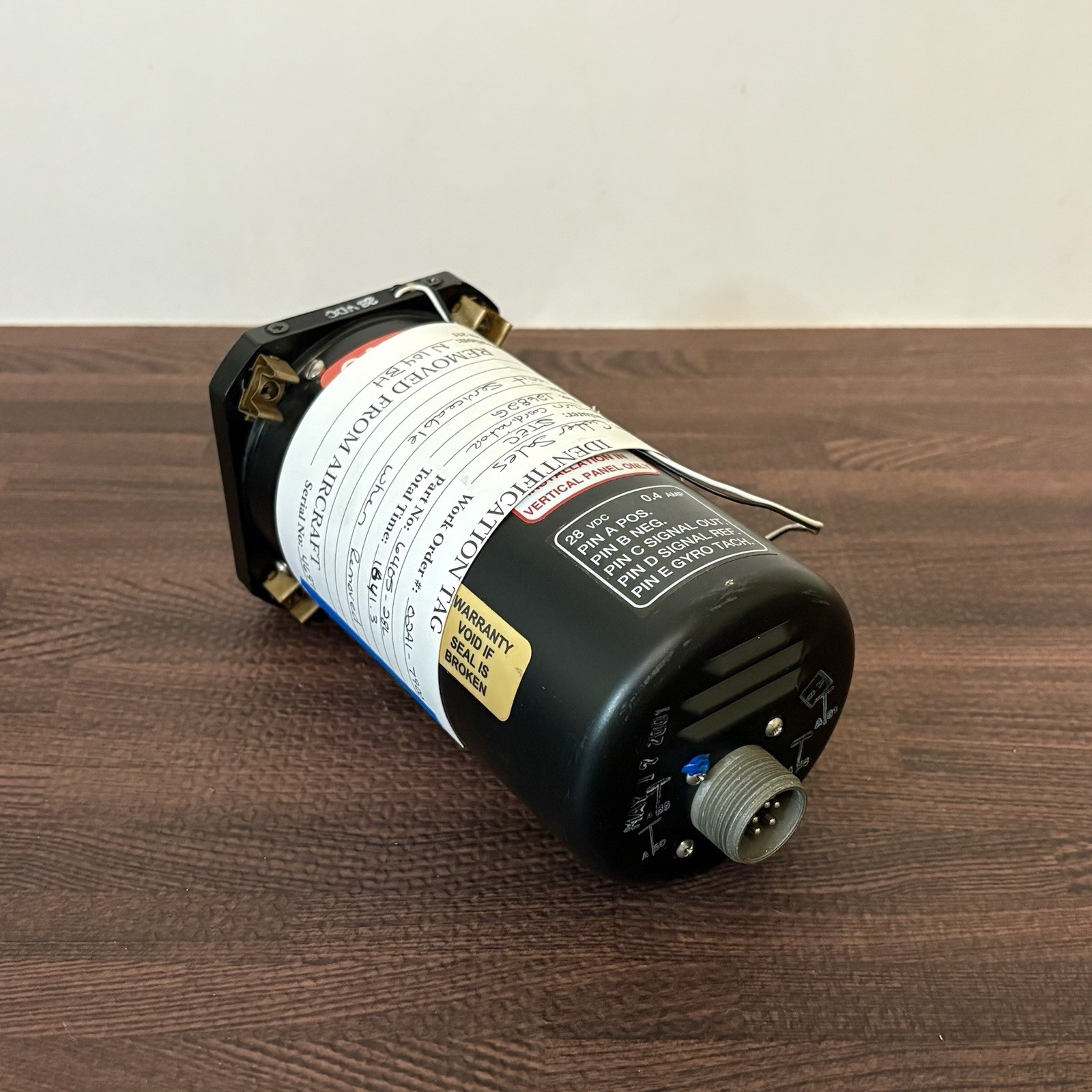 S-Tec Turn Coordinator 6405-28L - Working