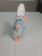 Disney Store Ratatouille Chef Remy Magnetic Shoulder Plush W/out Magnetic Pad 