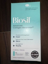 Biosil ch-OSA Advanced Collagen Generator 90 capsules Hair, Skin & Nail Exp2/28
