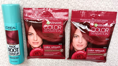L'oreal Paris Magic Root Cover Up Vibrant Red Garnier Color Sensation Retouch