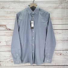 Michael Kors Airsoft Stretch Regular Fit Size 16 34-35 Button Down Shirt NWT