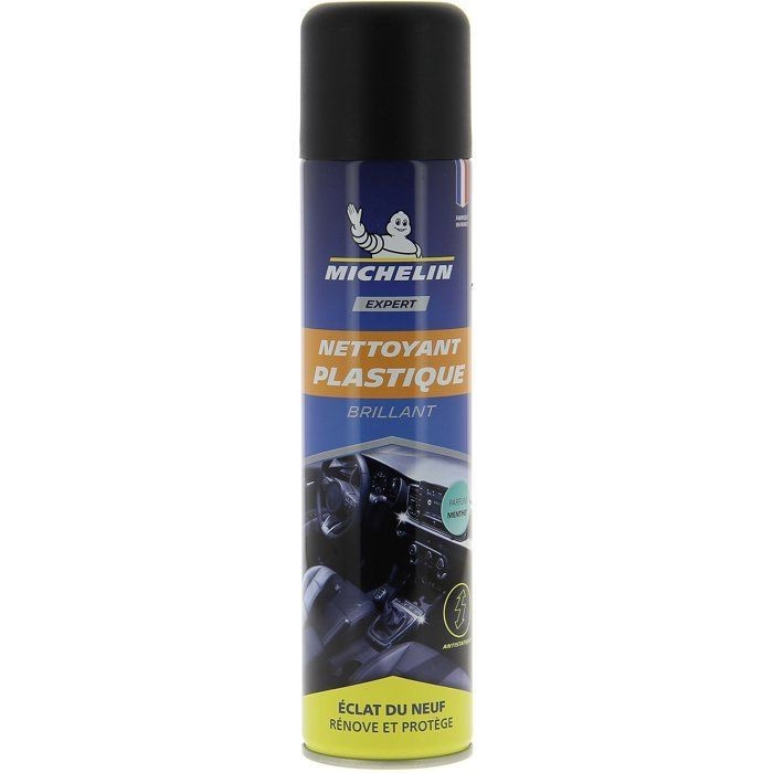 Brillant plastique menthe Michelin rénovateur habitacle anti-UV et antistatique 500ml
