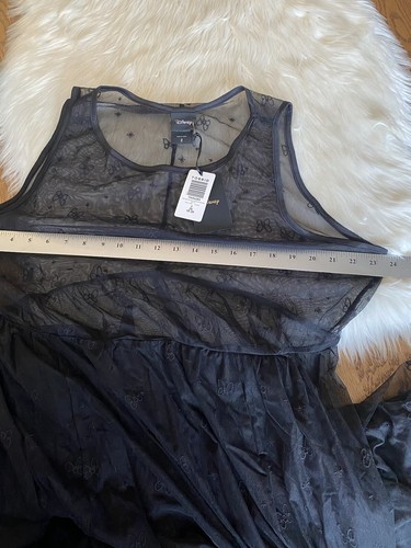 Torrid Disney Minnie Mouse Maxi Sheer Mesh Layering Dress New With Tags Sz 2 2X - Picture 8 of 11