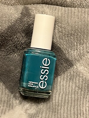 ESSIE NAIL POLISH    Teal blue    garden variety  750    USED ONCE. 
