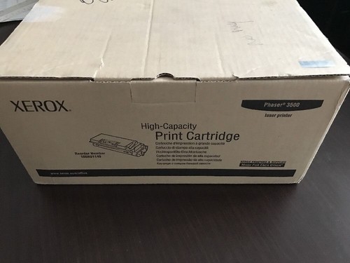 NEW ! Genuine Xerox Phaser 3500 Printer High Capacity Toner Cartridge 106R01149 - Picture 2 of 2