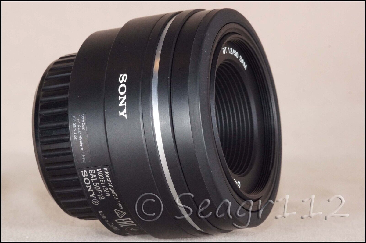 Sony Alpha DT 50mm f/1.8 SAM (SAL50F18) Prime Lens - Mint | eBay
