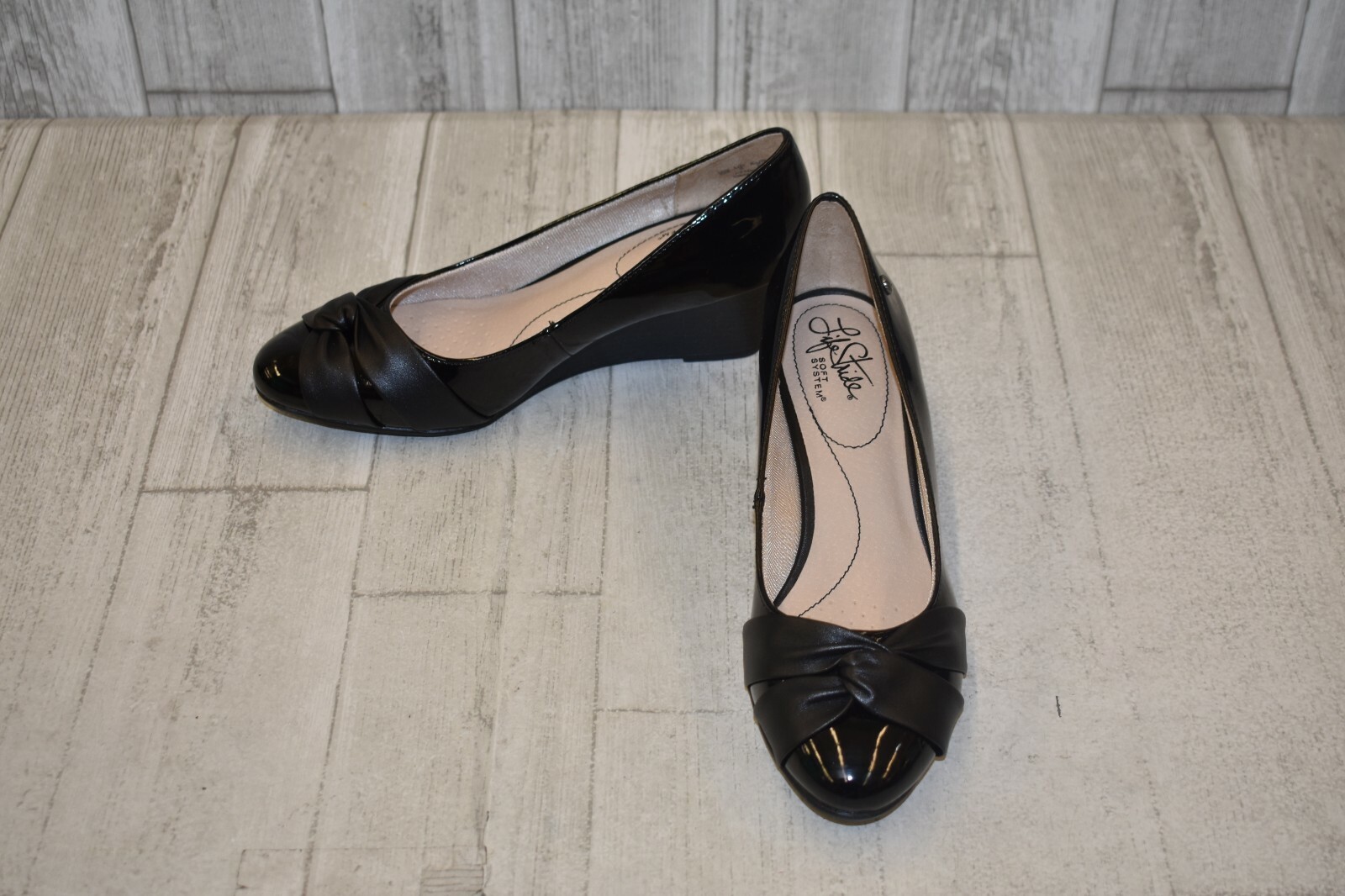 lifestride wedge pumps