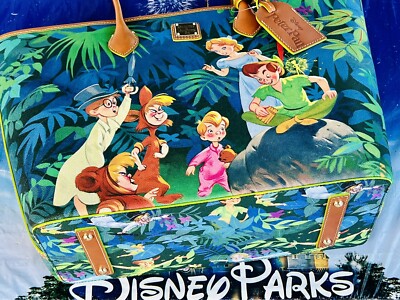 Disney - Dooney ＆ Bourke ピーター・パン トートバッグ Peter Pan 2022 Disney Parks Peter Pan Tote Purse Bag by Dooney