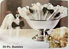 BUBBLES WEDDING FAVORS OR FOR FUN 24 Pieces