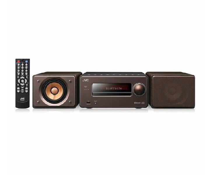 JVC Compact Audio System WOOD CONE EX-S55-T USB CD Player  