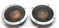 Pair of Philips Dome Midrange Speakers / T605 / 8 Ohm -- KT