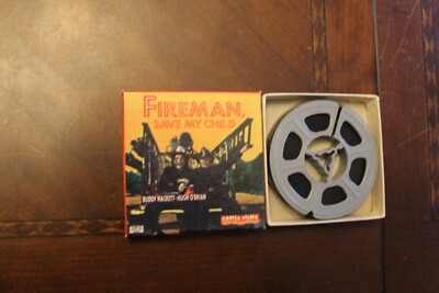 Castle Films 8mm ~ Fireman, Save My Child ~ Buddy Hackett, Hugh O'Brian