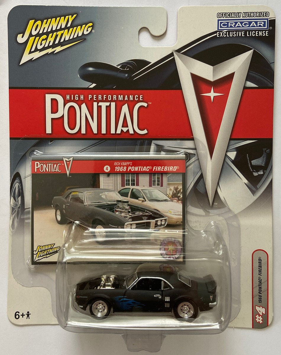 Johnny Lightning_2004 High Performance1968 PONTIAC FIREBIRD (Black