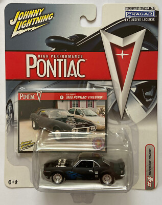 Johnny Lightning_2004 High Performance1968 PONTIAC FIREBIRD (Black