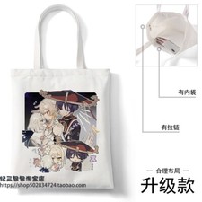 Handbag Canvas Fashion Genshin Impact Shopping Satchel Shoulder Bag Gifts 11