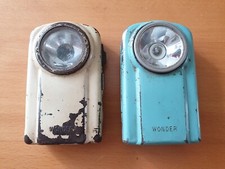 Deux lampes torche anciennes Wonder type Savoi