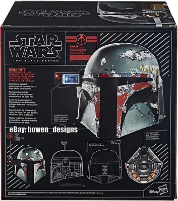 Hasbro Star Wars Empire Strikes Back Black Series BOBA FETT Helmet