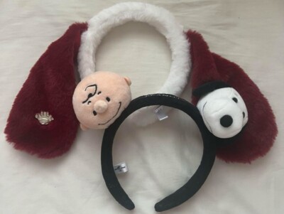 2set Universal Studios Japan Brown Snoopy & Charlie Brown  display picture 3