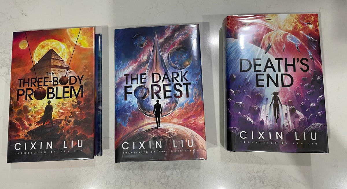 The Broken Binding Three Body Problem Signed by Cixin Liu