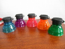 Unique Lot 5 BOTTLE TOP Lid Beer Soda Pop CAN Cover It NO Bugs Asst. Colors COOL