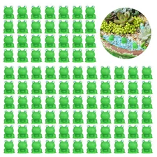 100pcs Mini Frogs Garden Decor Tiny Resin Frogs Figurines Miniature Frogs