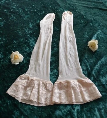 ecru self-fixing stockings 20 den - size 38 / 40 - new - Image 1 of 4