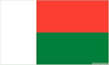 MADAGASCAR 18" x 12" FLAG suitable for Boats Caravans Treehouses flags