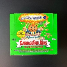 ALL NEW SERIES 4 HOBBY BOX 36 PACKS  UNSEALED Garbage Pail Kids