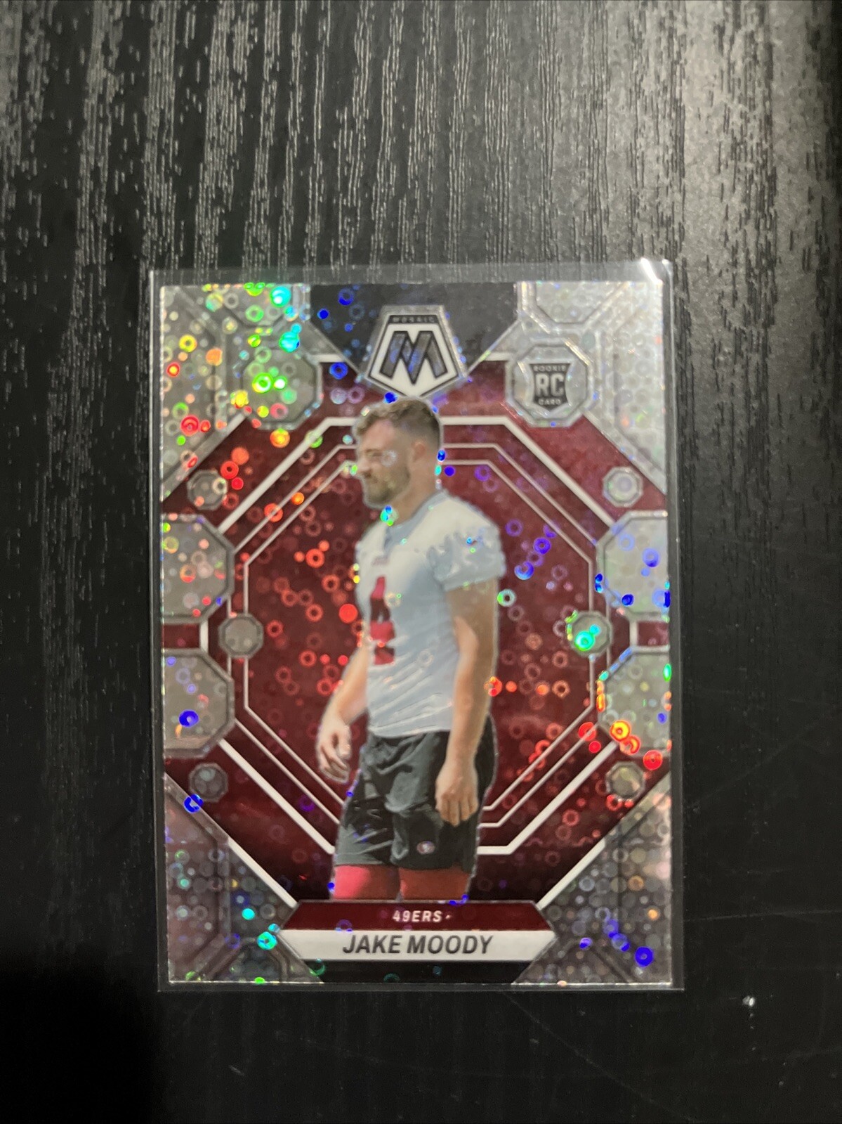 2023 Panini Mosaic Jake Moody #326 Silver Disco Prizm Rookie Card RC SF 49ers