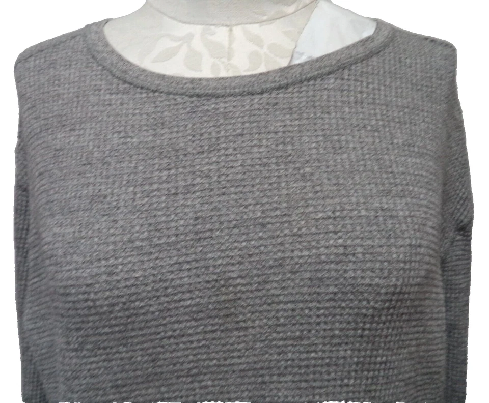 Polo Ralph Lauren Camisa Térmica Punto Top100% Algodón Hombres Gris Talla X Grande XL Foto 4 de 4