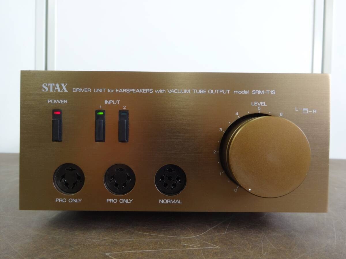 STAX Driver Unit SRM-T1S + Ear Speaker SR-Λ Signature #43 | eBay