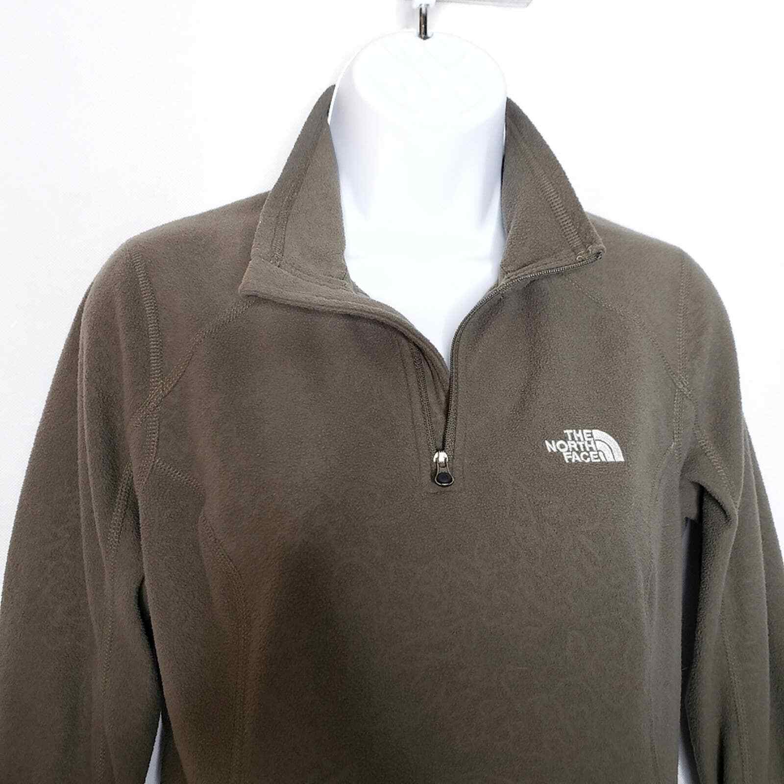 The North Face Brown Basic Layer Light Fleece Swe… - image 3