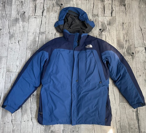 Removable Lined Jacket Parka Blue 