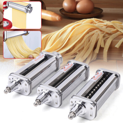 Kitchen Aid Artisan Nudelblatt Roller Cutter Edelstahl Nudelvorsatz Pastaaufsat