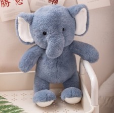 Elephant 9 Inch Pillow Stuffed Animal Plush Toys Toddler Doll Kids Gifts