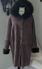 Gorgeous Manzari Milano Shearling Coat - Retail $1,250 - Size Xl - Great Quality