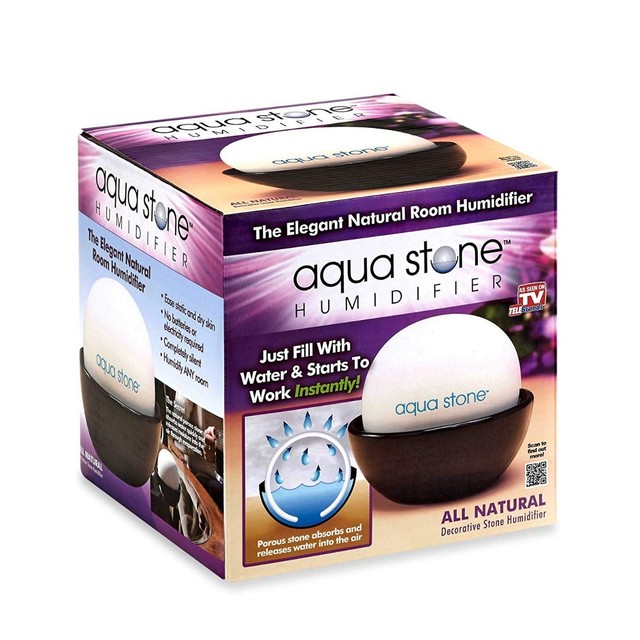 As Seen On Tv Aqua Stone Humidifier 83596 No Outlet Or Batteries Needed