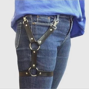 leather thigh harness
