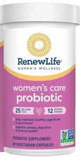 ReNew Life Ultimate Flora Probiotic Women's Care Vegetarian Capsules - 60 Count