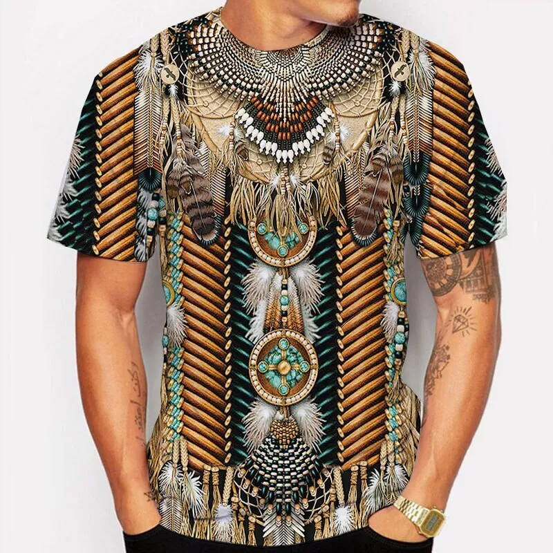 Native american print clearance shirt