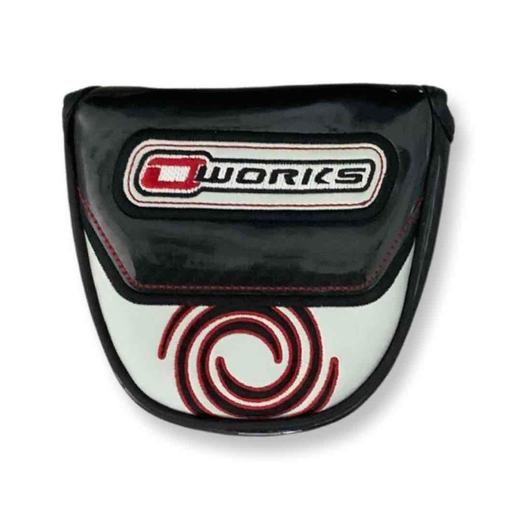 *PREOWNED* ODYSSEY O WORKS MALLET PUTTER COVER BLACK/RED/GREY 1942 eBay