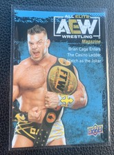 2021 Upper Deck AEW SP Limited Edition AEW Magazine Brian Cage
