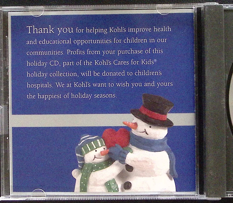 KOHLS DEPT STORE KOHL'S CARES FOR KIDS SONGS OF THE SEASON 2000  CD 1950 — 第 3/4 张图片